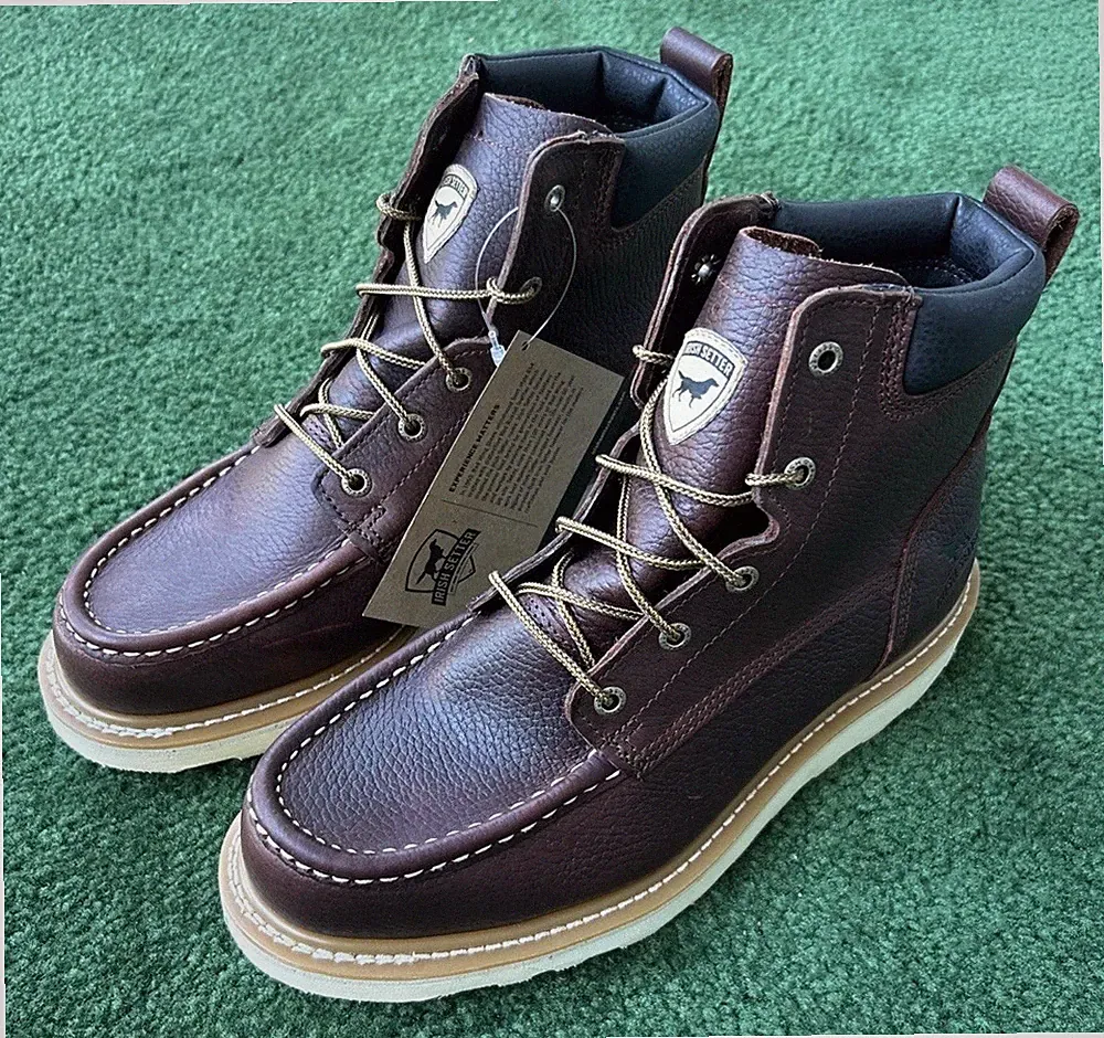 Red Wing Irish Setter Ashby Moc Toe Brown Soft Toe Boot Mens Size 14 D 83605